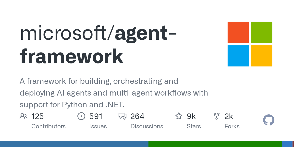 Microsoft Agent Framework 1.0 — один pip install вместо Semantic Kernel и AutoGen, и ваши MCP-серверы теперь работают из .NET