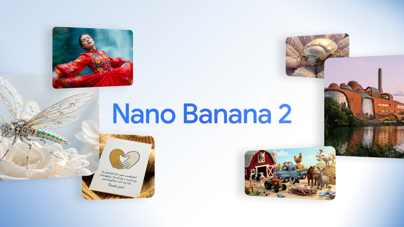 Nano Banana 2 — Google выкатил генератор картинок, который делает 4K за 5 секунд и стоит вдвое дешевле Pro