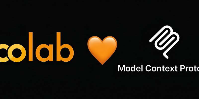 Google Colab MCP Server — теперь Claude Code и Gemini CLI пишут и запускают код прямо в облачных ноутбуках